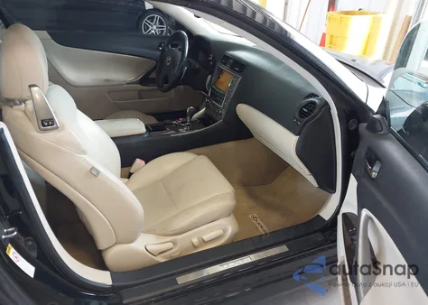 2010 Lexus Is 250C from USA, damaged, VIN JTHFF2C28A2507296